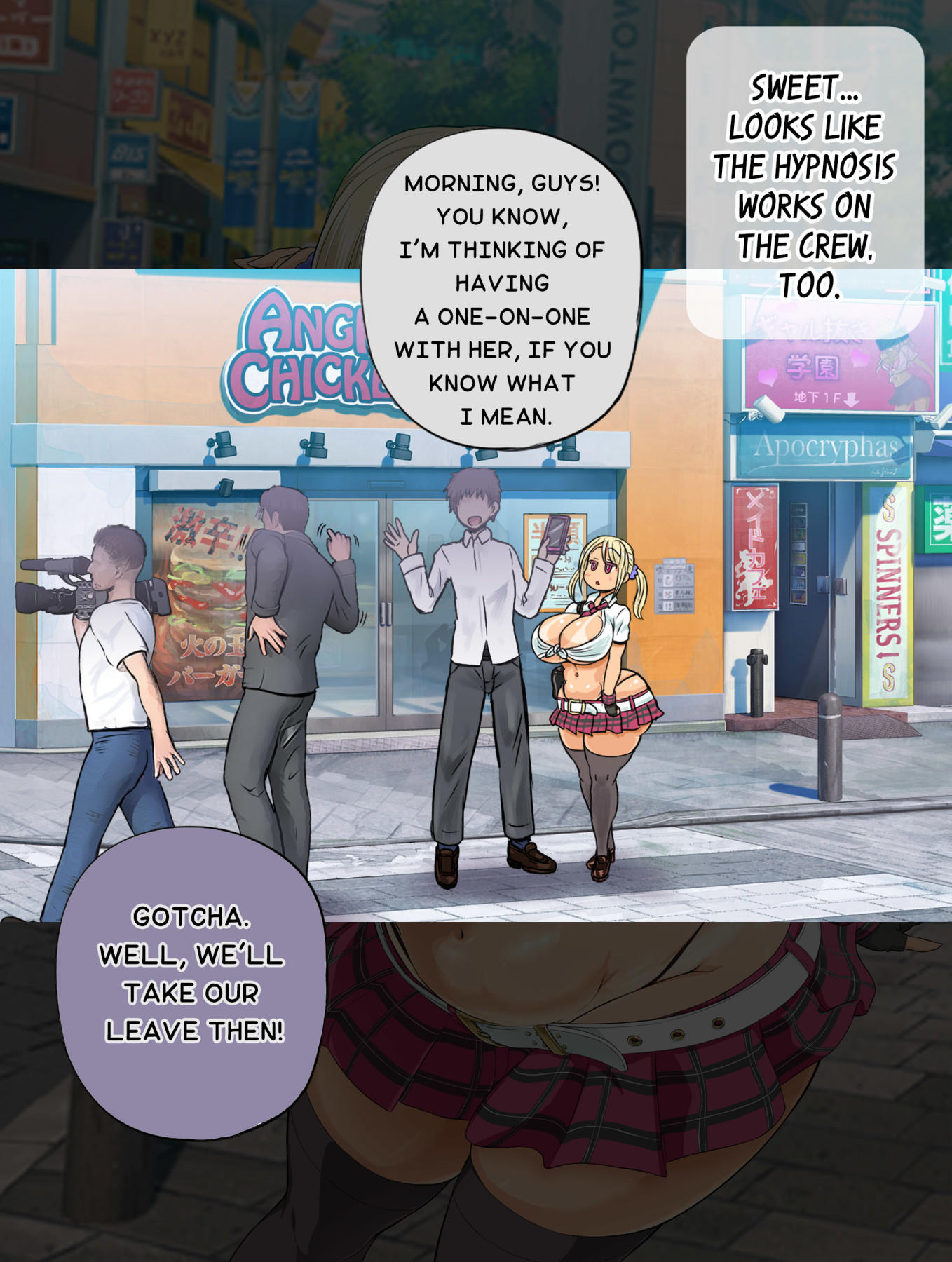 Hentai Manga Comic-Hypnotized College Girls -REALITY PORN APP--Read-237